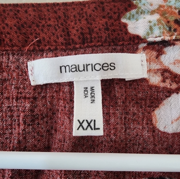 Maurices Flowy Blouse (XXL) - Picture 3 of 4
